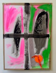 Dancing-to-Prison-2008-700mm-x-505mm-Acrylic-and-paper-on-paper Dancing-to-Prison-2008-700mm-x-505mm-Acrylic-and-paper-on-paper