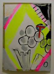 Queens-Homage-To-Heroes-2008-700mm-x-505mm-Acrylic-and-mixed-media-on-paper Queens-Homage-To-Heroes-2008-700mm-x-505mm-Acrylic-and-mixed-media-on-paper