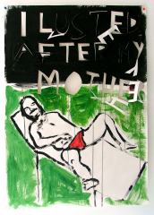 I-Lusted-After-My-Mother-Acrylic-on-Paper-2009 I-Lusted-After-My-Mother-Acrylic-on-Paper-2009
