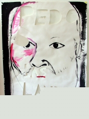 Pedo-has-Landed-Acrylic-on-Paper-83cm-x-59cm-2008