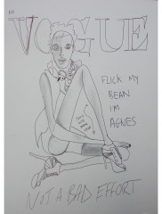 NO-VOGUE-AGNES-2012-350mm-x-270mm-Mixed-media-on-paper NO-VOGUE-AGNES-2012-350mm-x-270mm-Mixed-media-on-paper