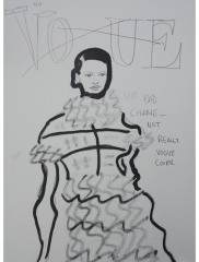 NO-VOGUE-CHANEL-2012-350mm-x-270mm-Mixed-media-on-paper NO-VOGUE-CHANEL-2012-350mm-x-270mm-Mixed-media-on-paper