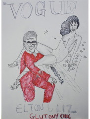 NO-VOGUE-ELTON-LIZ-2012-350mm-x-270mm-Mixed-media-on-paper NO-VOGUE-ELTON-LIZ-2012-350mm-x-270mm-Mixed-media-on-paper
