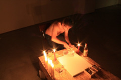Hande-Hoche-2009-Performace-still-b-Laden-für-Nichts-Leipzig-Germany