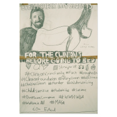Even-Chuck-Checks-For-Clintons-594mm-x-420mm-Graphite-on-paper Even-Chuck-Checks-For-Clintons-594mm-x-420mm-Graphite-on-paper