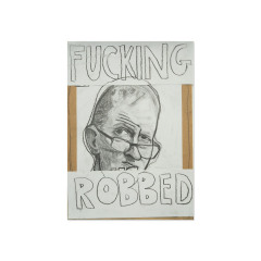 Robbed-2020-594mm-x-420mm-Graphite-on-paper
