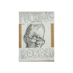 Robbed-2020-594mm-x-420mm-Graphite-on-paper Robbed-2020-594mm-x-420mm-Graphite-on-paper