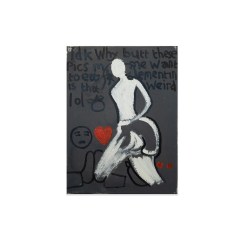IDK-Why-Butt-2020-Oil-and-gesso-on-canvas IDK-Why-Butt-2020-Oil-and-gesso-on-canvas